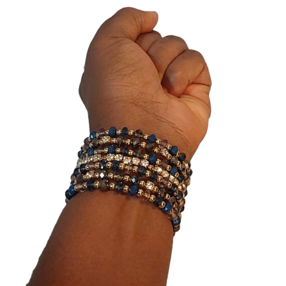 STACKABLE SPIRAL Fashion DIAMOND BRACELET